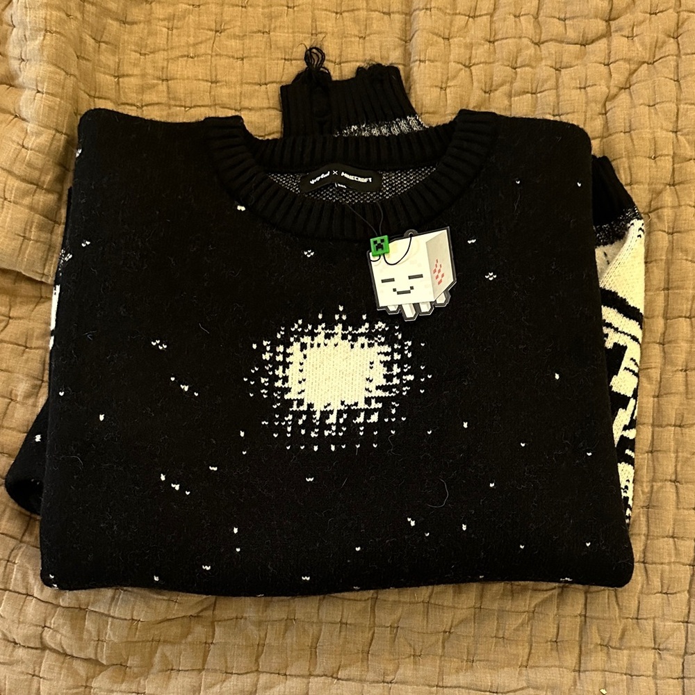 Very Cool X Minecraft Monsters Nearby Sweater